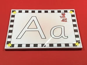 26 Alphabet Letters Cards - busy book - Inserts card set 8.5x11 - Picture 1 of 7