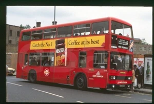 Original Bus Slide - East London Buses T432 KYV432X Leyland Titan 6/90 - Picture 1 of 1