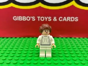 LEGO PRINCESS LEIA LARGE EYES minifigure STAR WARS set 10188 sw0175b figure big - Picture 1 of 2