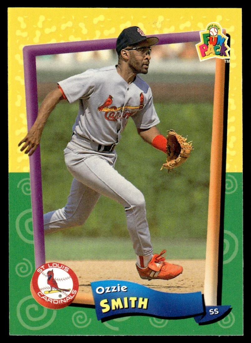 1994 Upper Deck Fun Pack Baseball Card Ozzie Smith St. Louis Cardinals #101