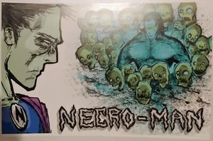Impresión a color Necro-Man 11x17" por Jason Seaux Zombie Super-Héroe - Imagen 1 de 1