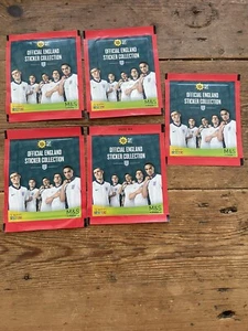 5 x Panini Official England Collection Packet, M&S Special Promotion, Sealed - Bild 1 von 2