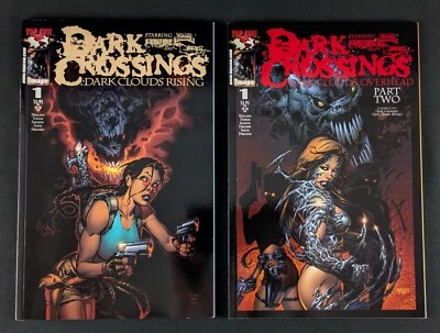 Dark Crossings (Tomb Raider & Witchblade) #1 - 2 [Complete Set] 2000 High Grade - Image 1 of 4