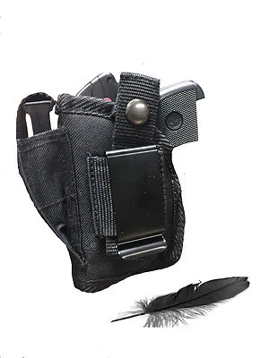 FEATHER LITE Concealed Gun Holster Fit Beretta Tomcat 3032 with Laser. For Hip or IWB