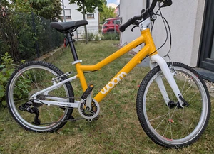 Woom 4 Kinderfahrrad Gelb Weiß, 20 Zoll, ab 6 J., kaum genutzt, Blitzversand - Bild 1 von 18