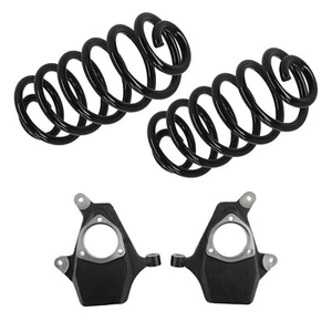 2" / 2" Drop Lowering Kit For Chevy Tahoe /GMC Yukon 07-14 Spindles & Springs - Picture 1 of 12