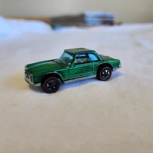 1969 Hot Wheels Redline Mercedes-Benz 280SL Spectraflame Green w/White Int - Picture 1 of 1