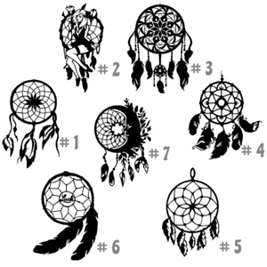 Dream catcher Native American Vinyl Decal Sticker Car Wall Window Laptop - Bild 1 von 3