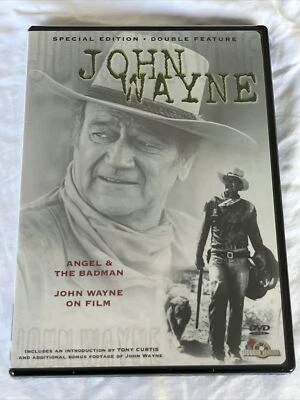 John Wayne Double Feature - Angel & The Badman & John Wayne On Film NEW-SEALED - Image 1 of 2