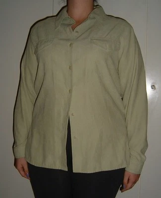 CAMICIA CAMICETTA BLUSA DONNA VERDE YOUR 6th SENSE TAGLIA 48 LEGGI LE MISURE - Immagine 1 di 3