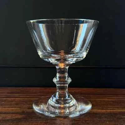 Vasos de colección Baccarat Francia cristal alto champán Sherbert/coupe “embajada” Foto 1 de 4