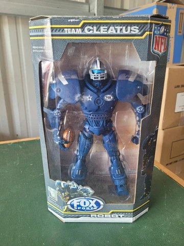 NFL Dallas Cowboys Team Cleatus Fox Sports Robot Action Figure New 2008 Cover