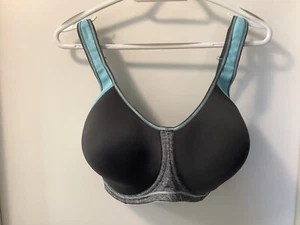 Freya Active Bra SZ 32K Gray/Blue EUC - Picture 1 of 4