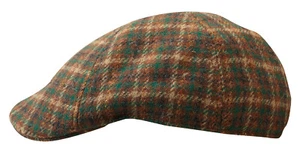 STETSON Berretto becco d'Oca Texas Woolrich - Marrone - Imagen 1 de 2