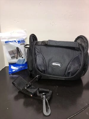 Deluxe Padded Medium Camera Bag for Canon + Starter Kit T6 T7 M50 90D 80D 77D - Image 1 of 2