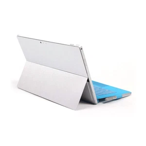 Back&Side Body Sticker Skin Decal Cover-Surface Pro 4/ Pro 2017-Brushed SIlver - Picture 1 of 4