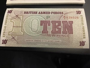 Great Britain 10 New Pence 1972 AU World Paper Money Banknote - Picture 1 of 3