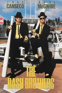 Jose Canseco & Mark McGwire 'The Bash Brothers' (9" x 12") 1988 Poster Print - Picture 1 of 1