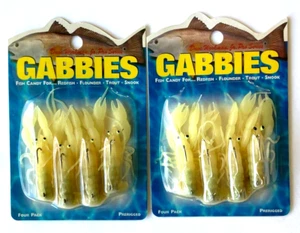 2 PACKS Dave Workman Jr Gabbies Rigged Life-Like Crawfish 3/8oz Glo 4 Count - Picture 1 of 12