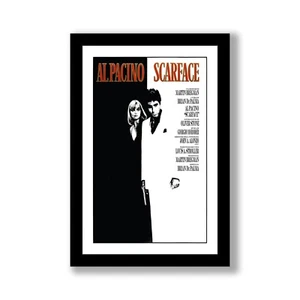 SCARFACE - 11x17 Framed Movie Poster by Wallspace - Picture 1 of 6