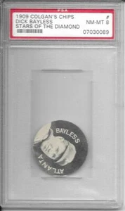 1909 Colgans Chip Dick Bayless PSA 8 Atlanta 875 - Bild 1 von 1