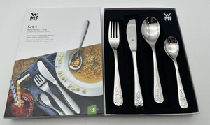 WMF Kinderbesteck Zwerge 4tlg. Küche Zubehör Chromagarn Spülmaschinenfest - Bild 1 von 4