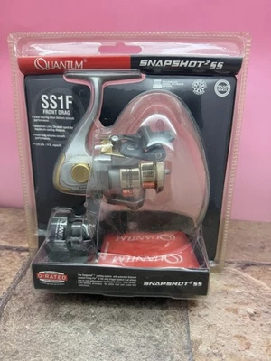 Carrete giratorio Zebco Quantum SS1F Front Drag Ultra Lite nuevo stock antiguo Foto 1 de 2