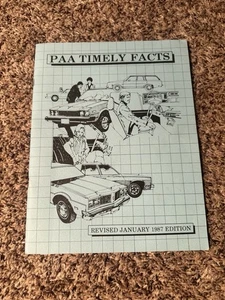 Folleto Guía PAA HECHOS OPORTUNOS REVISADO EDICIÓN ENERO 1987 - Imagen 1 de 4