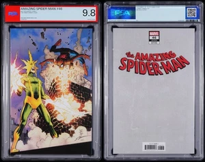 2024 MARVEL COMICS L'INCREDIBILE UOMO RAGNO #46 VIRGIN 1:100 JOHN ROMITA PSA 9.8 - Foto 1 di 3