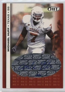 2006 SAGE Hit Big 12 Auto /50 Michael Huff #BIG-2 Rookie Auto RC - Picture 1 of 3