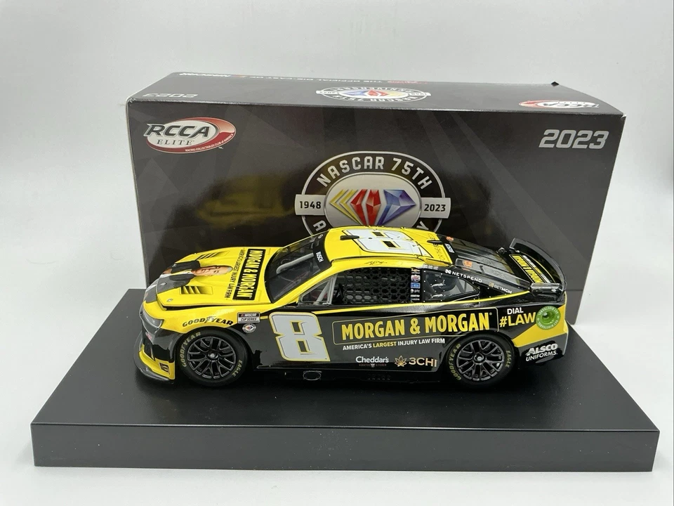 Kyle Busch #8 2023 Morgan & Morgan 1:24 Elite Diecast #79 de 119 Foto 1 de 4