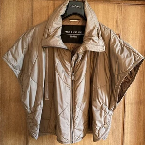Max Mara Beige quilted vest, size S - Picture 1 of 8