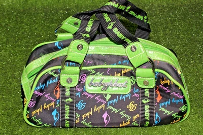 Bolso sin asas Y2K Baguette Baby Phat verde/negro Foto 1 de 4