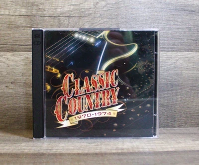 Classic Country : 1970-1974 Various Artists 2 Disc Set - Audio CD- Time Life-EUC Foto 1 de 4
