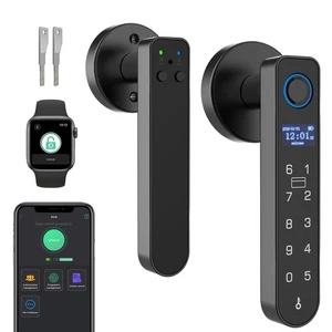 Fingerprint Keyless Entry Bedroom Door Lock with RFID Card NFC APP Keypad, Bi... - Bild 1 von 8