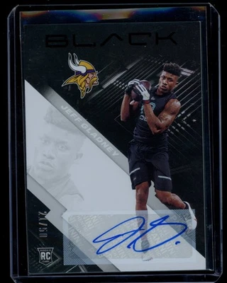 Jeff Gladney 2020 Panini Black #171 Rookies Autographs Silver /50 - Image 1 of 2