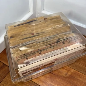 Great American Recipe Cards 1979 Box Set Groups & Clipped Plastic Box - Picture 1 of 5