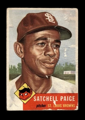 1953 Topps Set-Break #220 Satchell Paige BAJA CALIDAD (relleno) (recortado) *GMCARDS* Foto 1 de 2