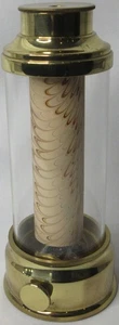 Vintage Van Cort Instrumente Kaleidoskop Leuchtturm Stil Glas und Messing Kunst - Bild 1 von 9