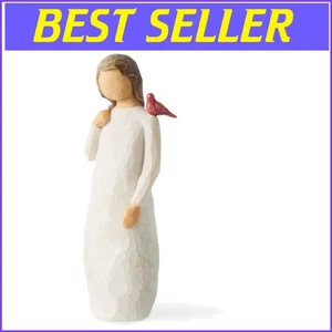 Gift-Ready Susan Lordi Resin Figure with Cardinal – Display for Remembrance - Picture 1 of 7