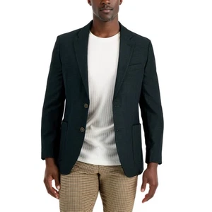 Nautica Sport Mantel Herren 40 L dunkeloliv modern fit Leinenmischung Blazer Anzugjacke - Bild 1 von 10