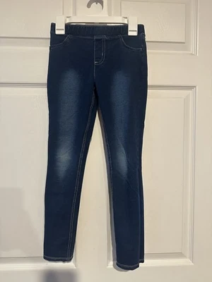 Jeggings elásticos de jean para niñas talla 7 Foto 1 de 4