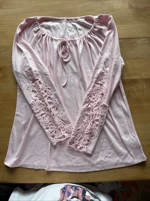 Pink Tunic With Embroidered Lace Detail - Image 1 of 4
