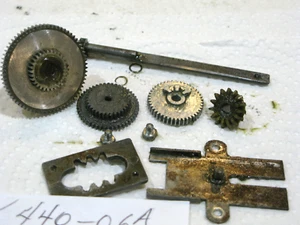 Garcia Mitchell 440 complete gear set works + gasket + axle made in France - Picture 1 of 9