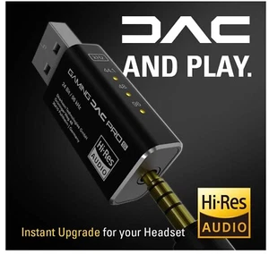Sharkoon DAC Pro S V2 Hi-Res Audio usb A to jack 3.5 mm - Afbeelding 1 van 8