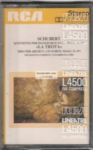 FRANZ SCHUBERT, LA TROTA - RCA GK43419, SEALED MUSICASSETTE STEREO 7 - Bild 1 von 2