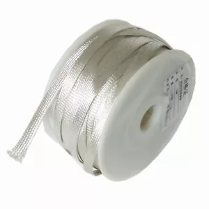 10m Copper Silver Plated Braided Cable 6mm 8mm 10mm 12mm 14mm 20mm Sleeve Tube - Picture 1 of 7