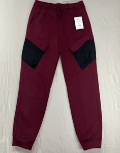 ATHLETIC WORKS Boys Size XXL (18) Active Knit Solid Cargo Drawstring Pants NWT! - Picture 1 of 11