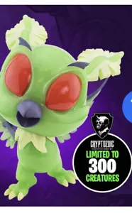 Cryptozoic Cryptkins Luna Mini Vinyl Figuren SDCC 2022 exklusiv LE 300 - Bild 1 von 5