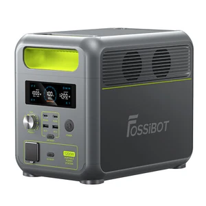 FOSSiBOT F1200 Stazione di Alimentazione Portatile 1024Wh 1200W Generatore Solare Campeggio Camper XT60 - Foto 1 di 22
